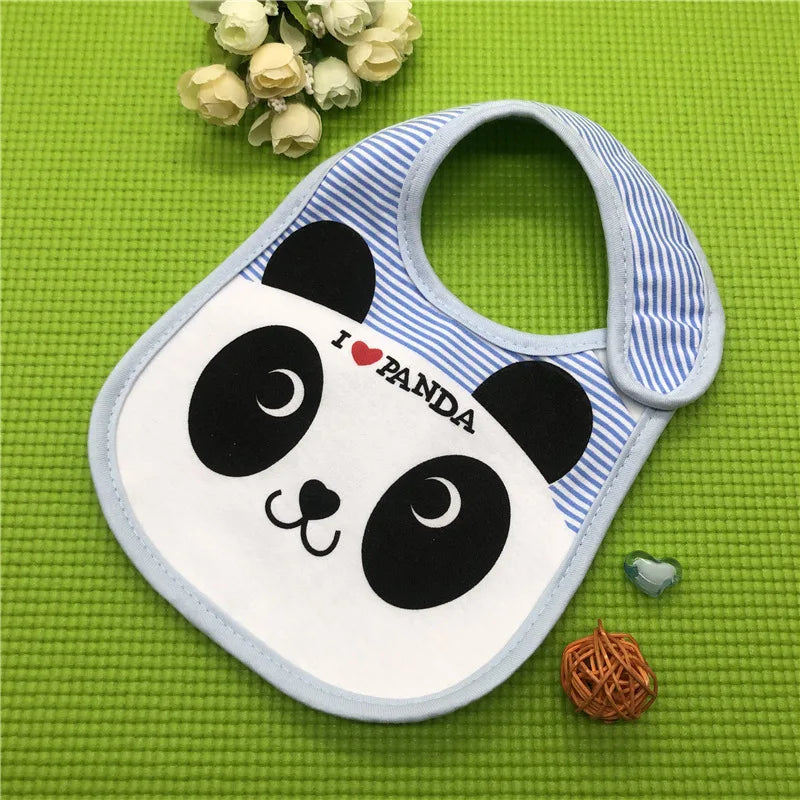 6-Piece Baby Bandana Bibs - Double-Sided Cotton Drool Bibs for Boys & Girls