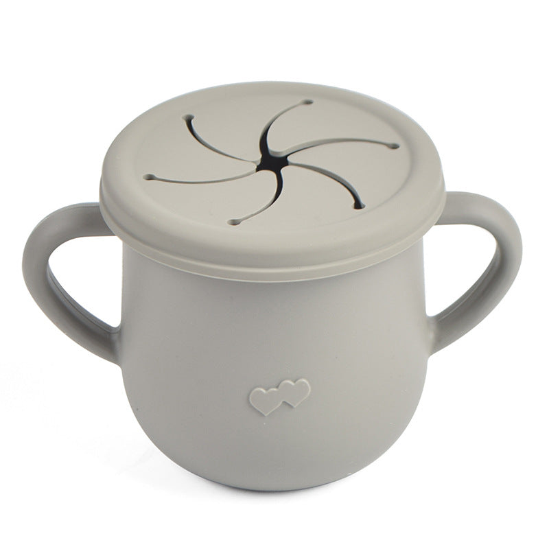 baby silicone snack cup