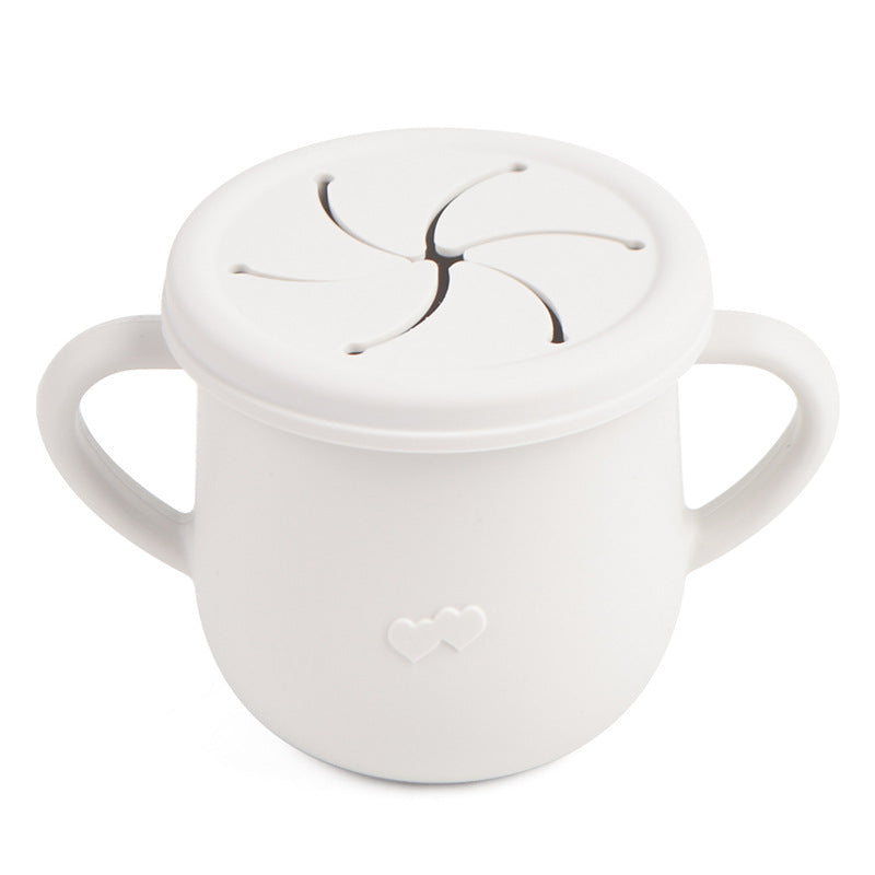 baby silicone snack cup