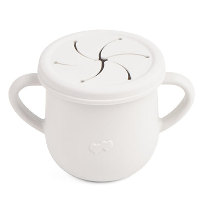 baby silicone snack cup