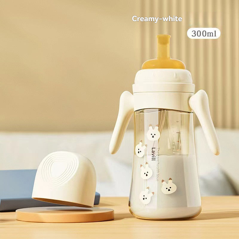 Drop-Resistant Baby Bottle with handle