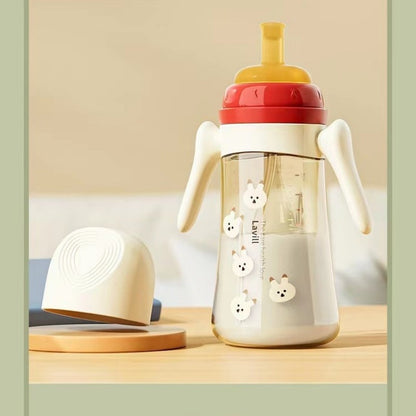 Drop-Resistant Baby Bottle with handle