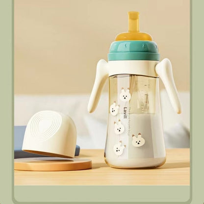 Drop-Resistant Baby Bottle with handle