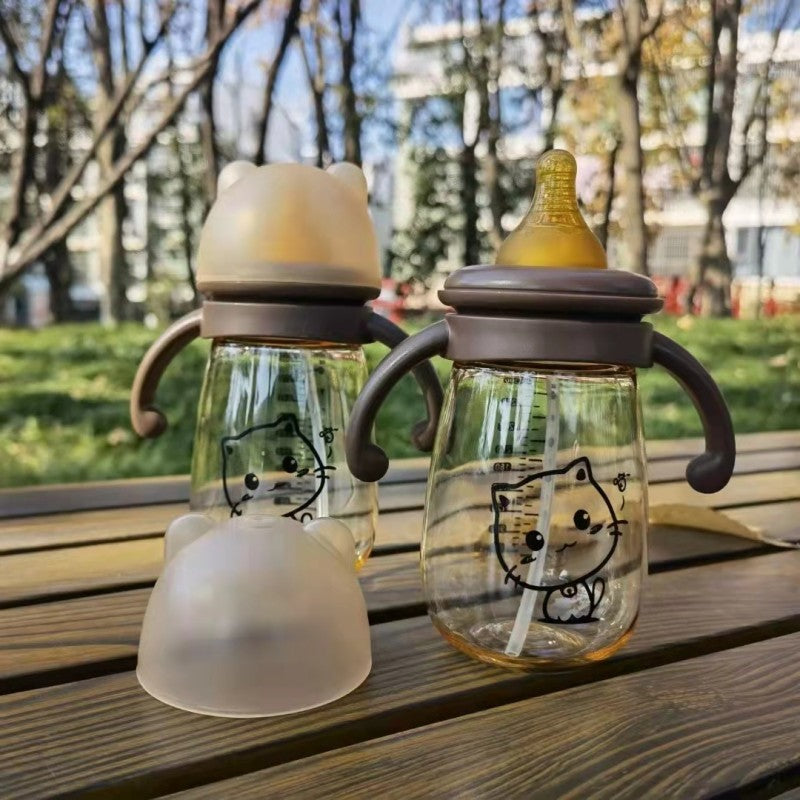 Baby Bottle With Hhandle