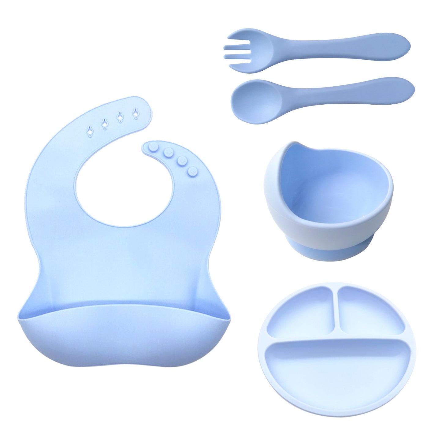 Baby dining silicone  set