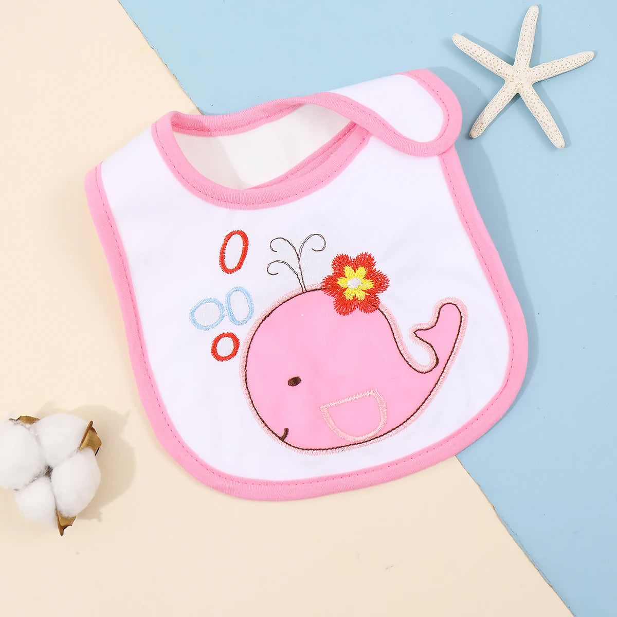 Waterproof Cartoon Bandana Bib - Feeding Apron for Babies & Toddlers