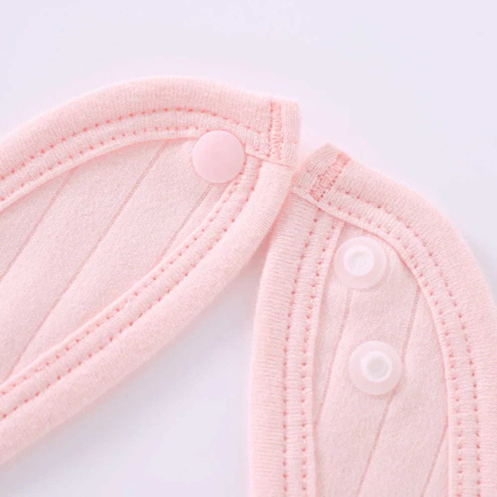 Cotton Baby Bibs - Absorbent Burp Cloths for Drooling & Teething