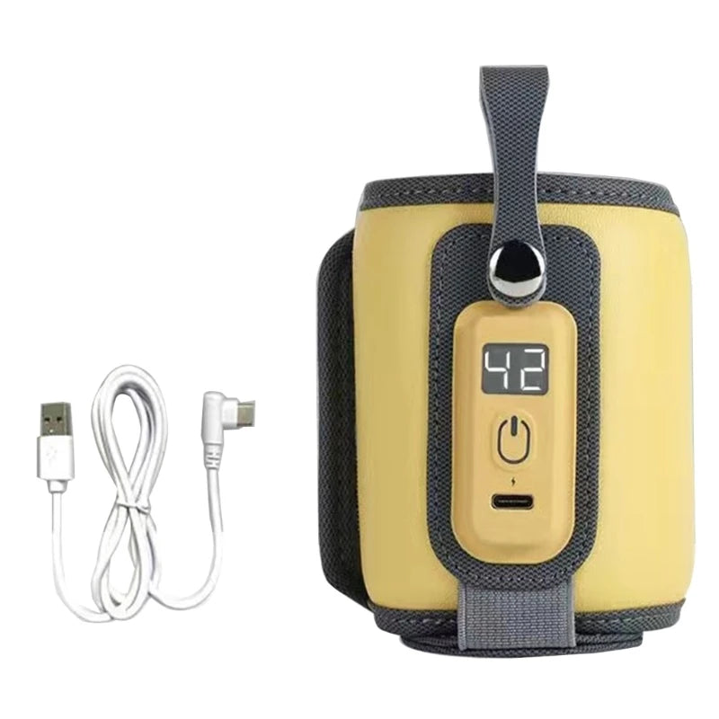 Sac chauffe-biberon portable USB - 5 niveaux de température