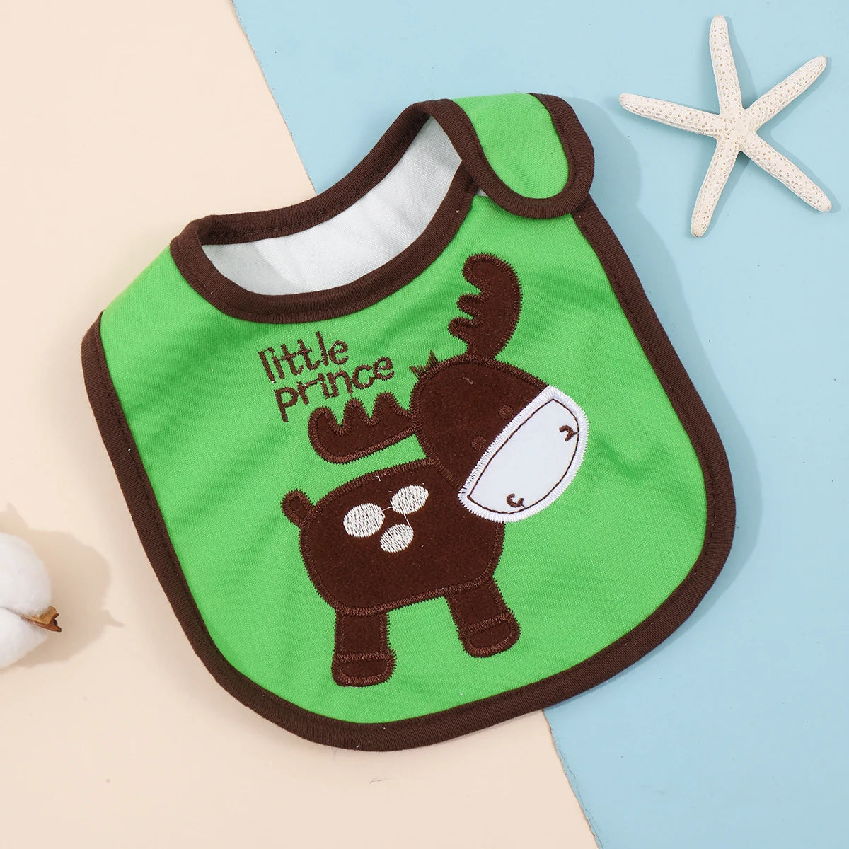Waterproof Cartoon Bandana Bib - Feeding Apron for Babies & Toddlers
