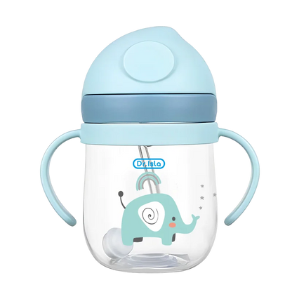Baby Sippy Cup with Straw 250ml - Animal Design | BPA-Free