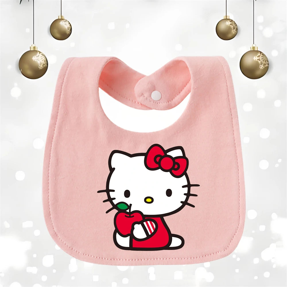 Soft Cotton Baby Bib - U-Shaped Burp Cloth for Newborns & Toddlers