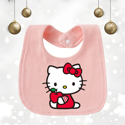 Soft Cotton Baby Bib - U-Shaped Burp Cloth for Newborns & Toddlers