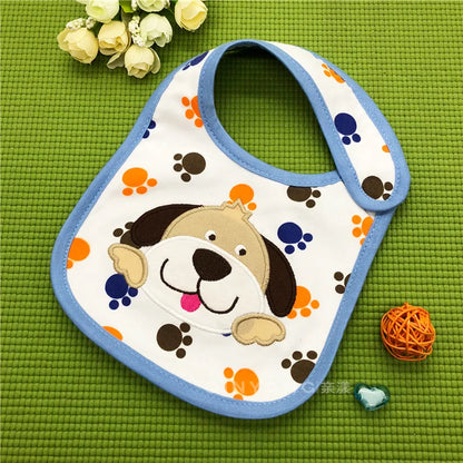 6-Piece Baby Bandana Bibs - Double-Sided Cotton Drool Bibs for Boys & Girls