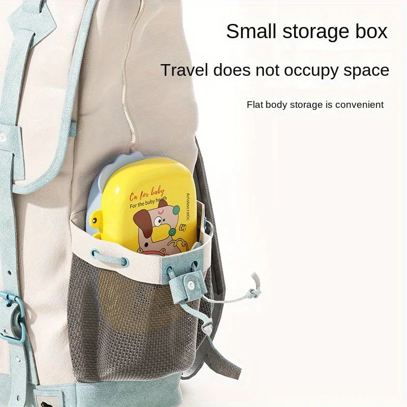 Portable Bottle Brush Set | Travel Cleaning Kit with Drain Rack