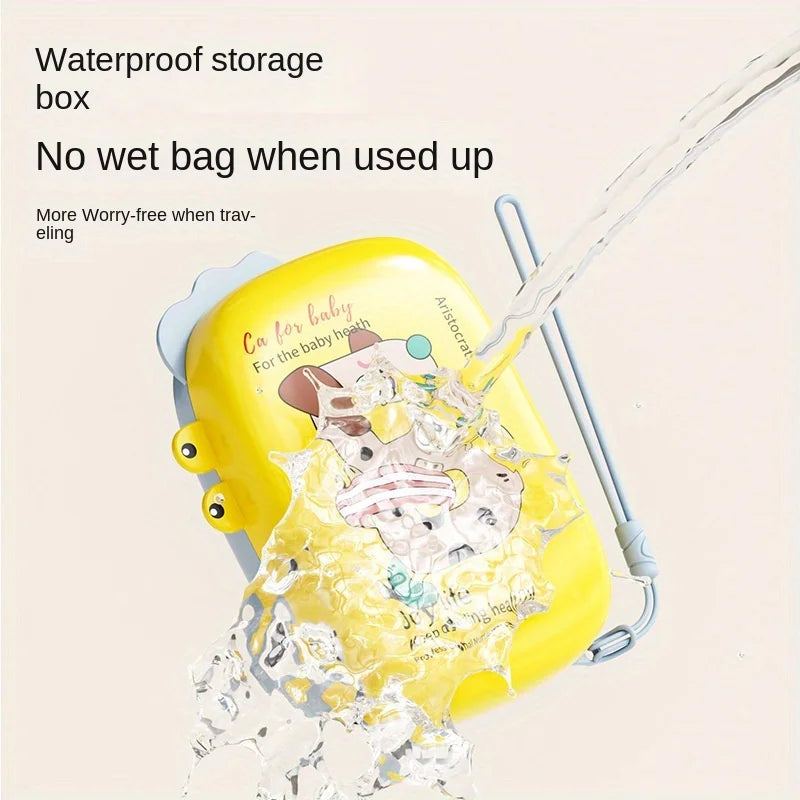 Portable Bottle Brush Set | Travel Cleaning Kit with Drain Rack