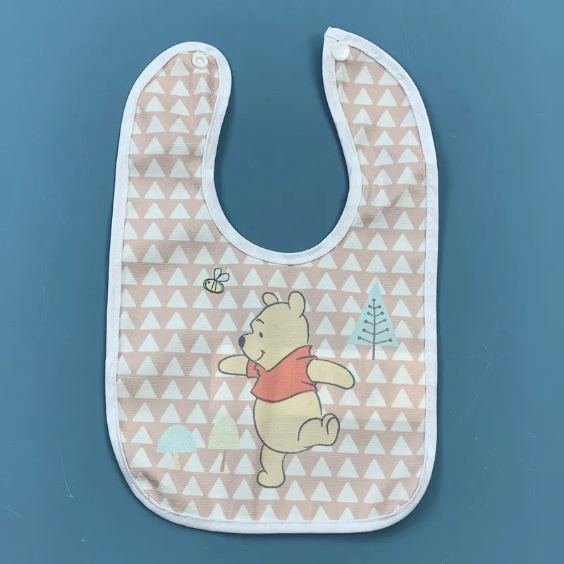 Waterproof Cartoon Bandana Bib - Feeding Apron for Boys & Girls