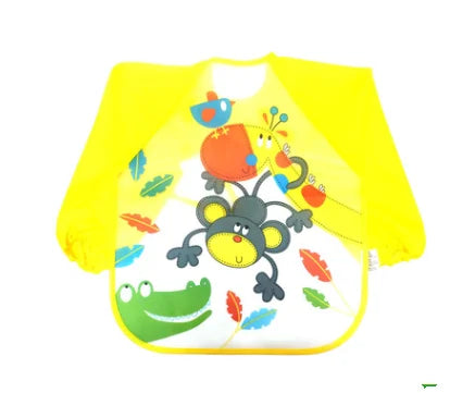 Full Sleeve Waterproof Baby Bib - Bandana Style for Boys & Girls