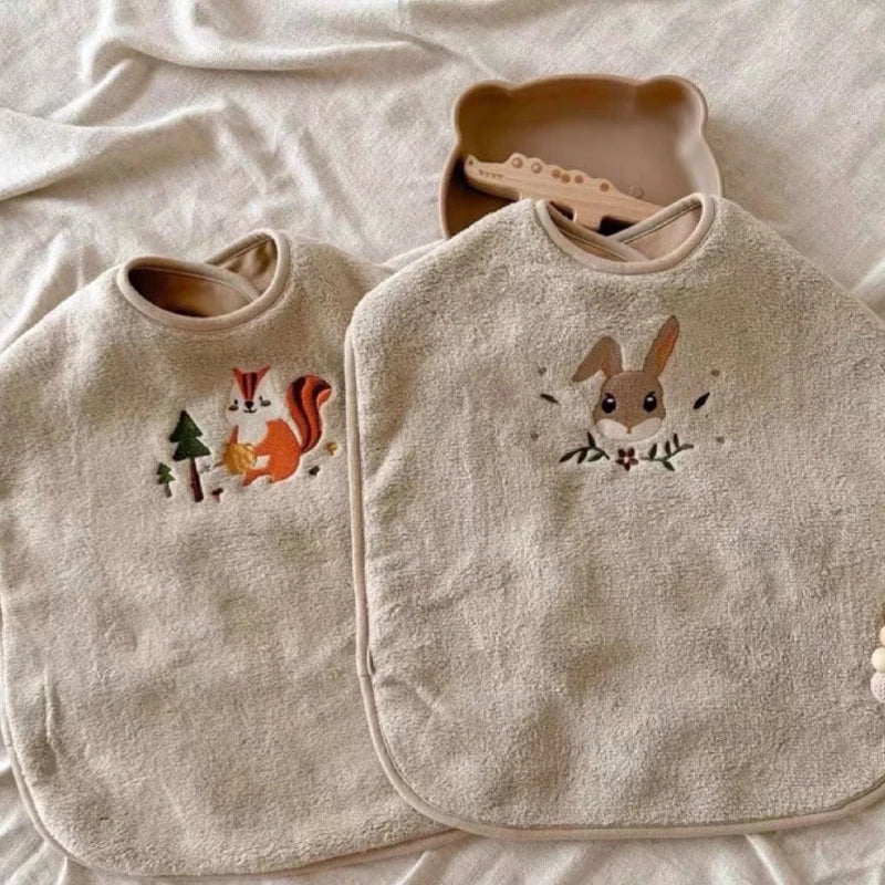 Multi-Use Waterproof Baby Bib - For Feeding, Teeth Brushing & Face Washing