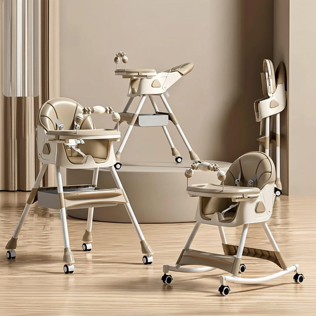 Baby & Toddler Booster Seat (7 Months–6 Years) | Safe Metal Unisex Design