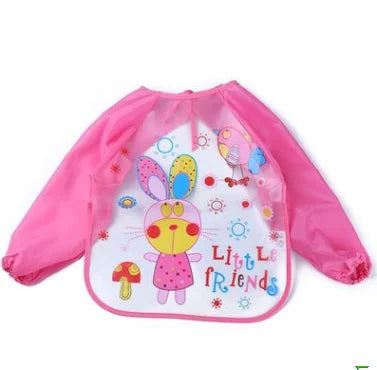 Full Sleeve Waterproof Baby Bib - Bandana Style for Boys & Girls