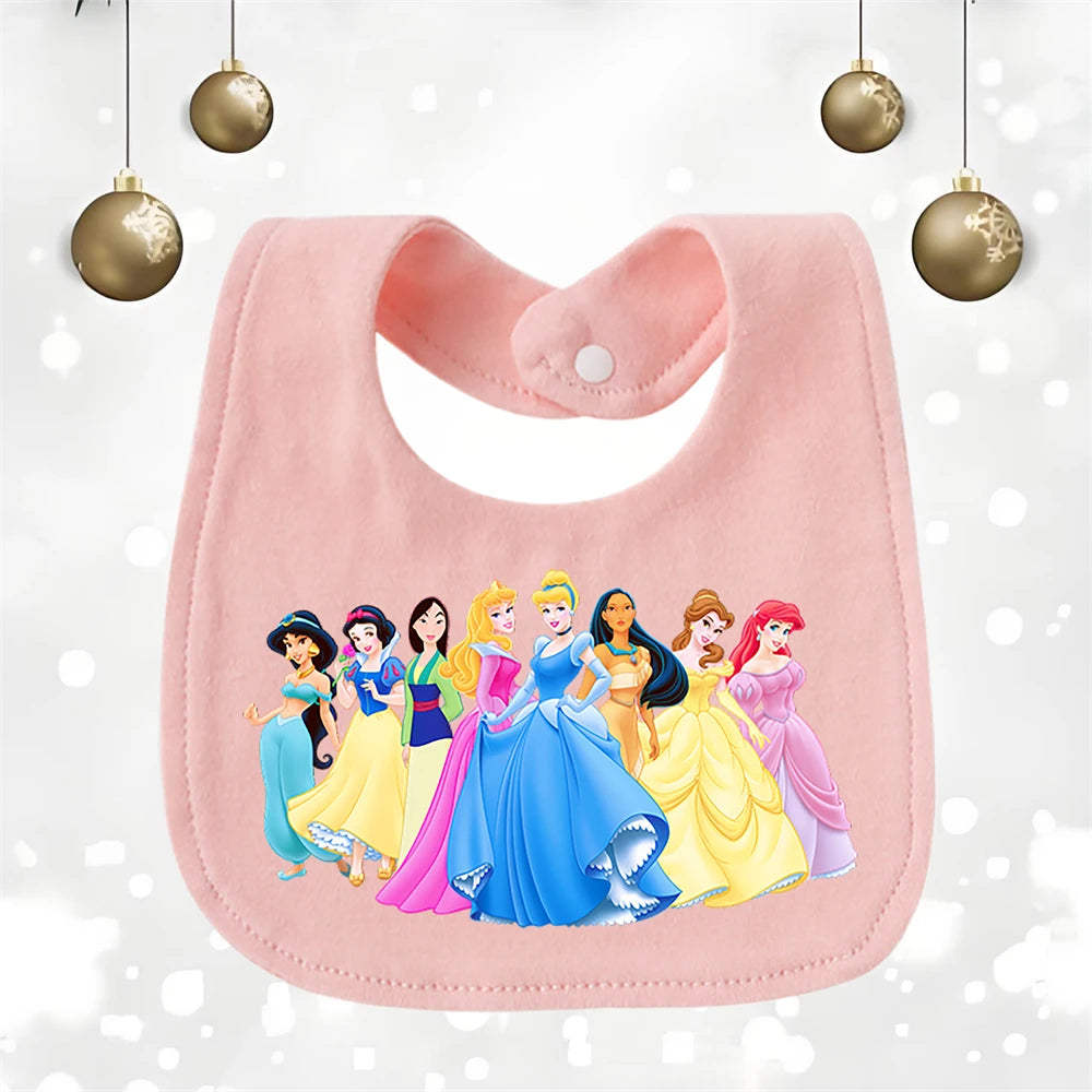 Soft Cotton Baby Bib - U-Shaped Burp Cloth for Newborns & Toddlers