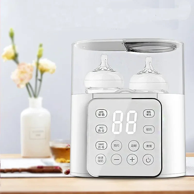 Multi-Function Baby Bottle Warmer & Steriliser - Fast Heating with Temperature Control