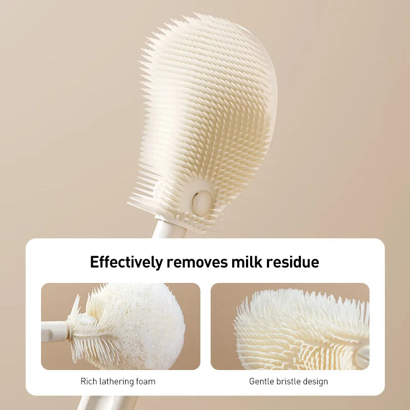 6-in-1 Baby Bottle Cleaning Kit | Storage Box & Drain Rack