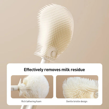 6-in-1 Baby Bottle Cleaning Kit | Storage Box & Drain Rack