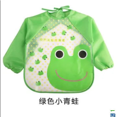 Full Sleeve Waterproof Baby Bib - Bandana Style for Boys & Girls