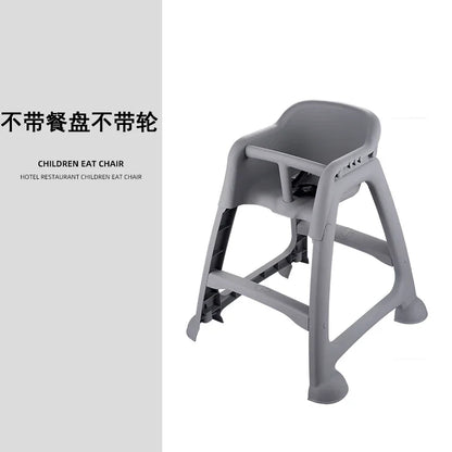 Children's eat chair with gray color on a white background