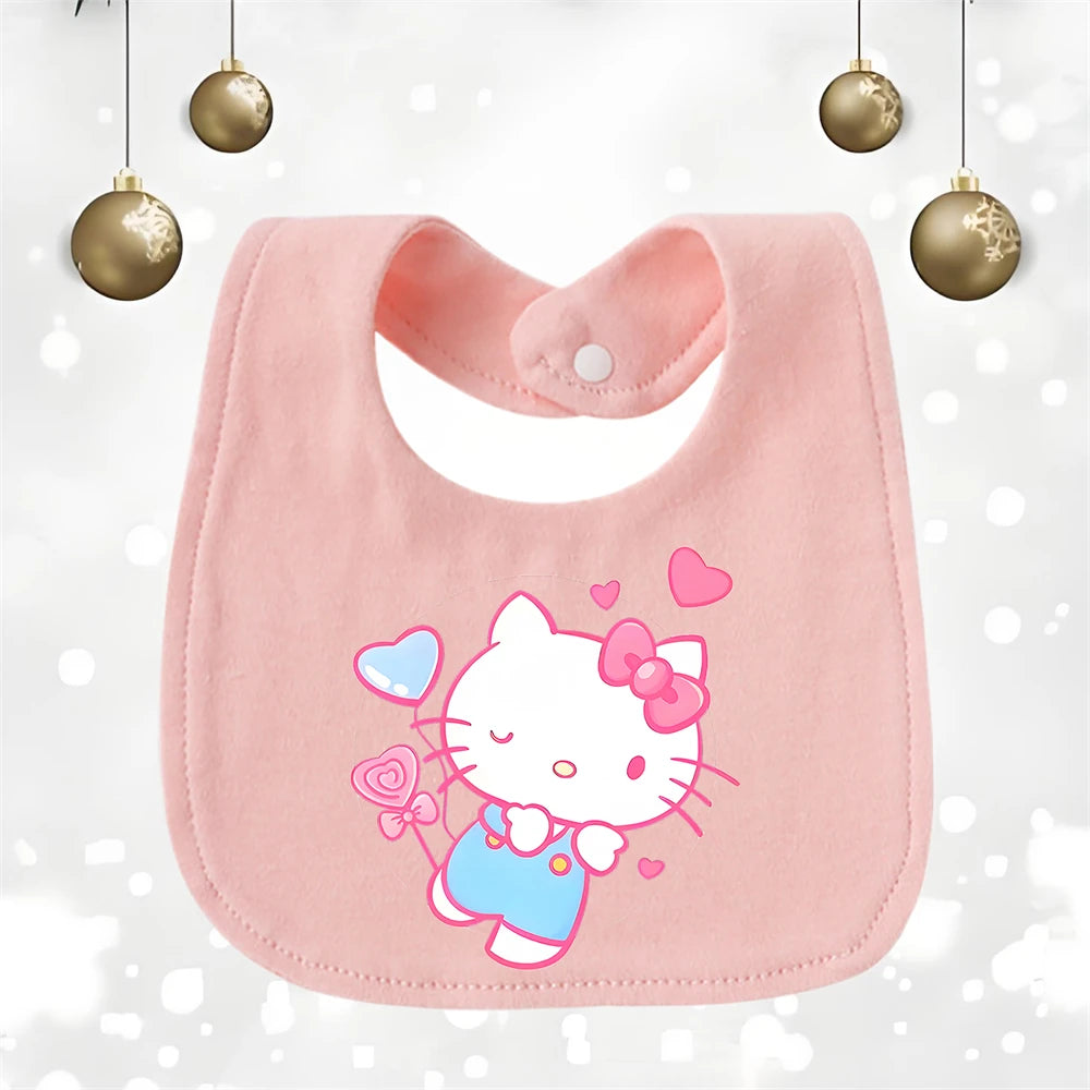 Soft Cotton Baby Bib - U-Shaped Burp Cloth for Newborns & Toddlers