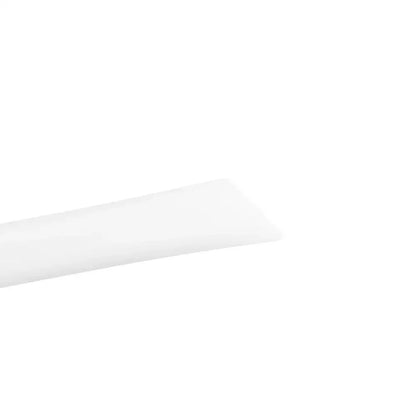 White rectangular object on a white background