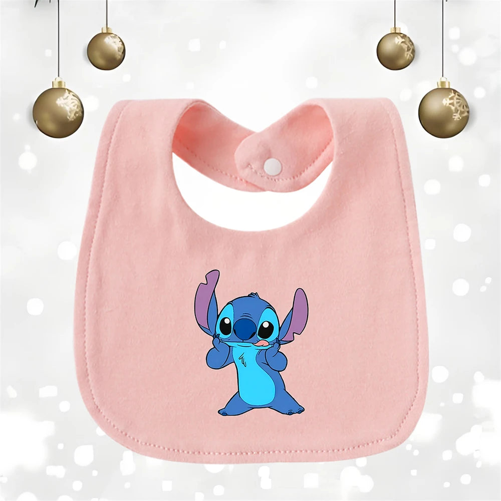 Soft Cotton Baby Bib - U-Shaped Burp Cloth for Newborns & Toddlers