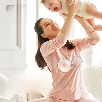 Wearable silicone breast milk collector, hands-free silicone milk collector, anti-leakage breast pump