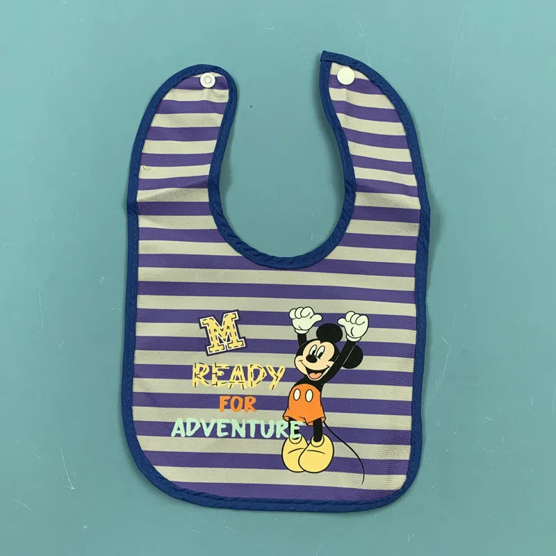 Waterproof Cartoon Bandana Bib - Feeding Apron for Boys & Girls