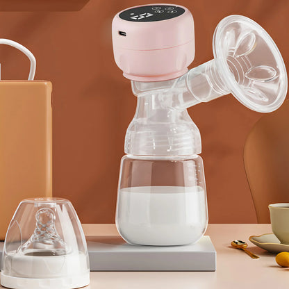 Portable Electric Breast Pump - 2-in-1 Smart Rechargeable Pump