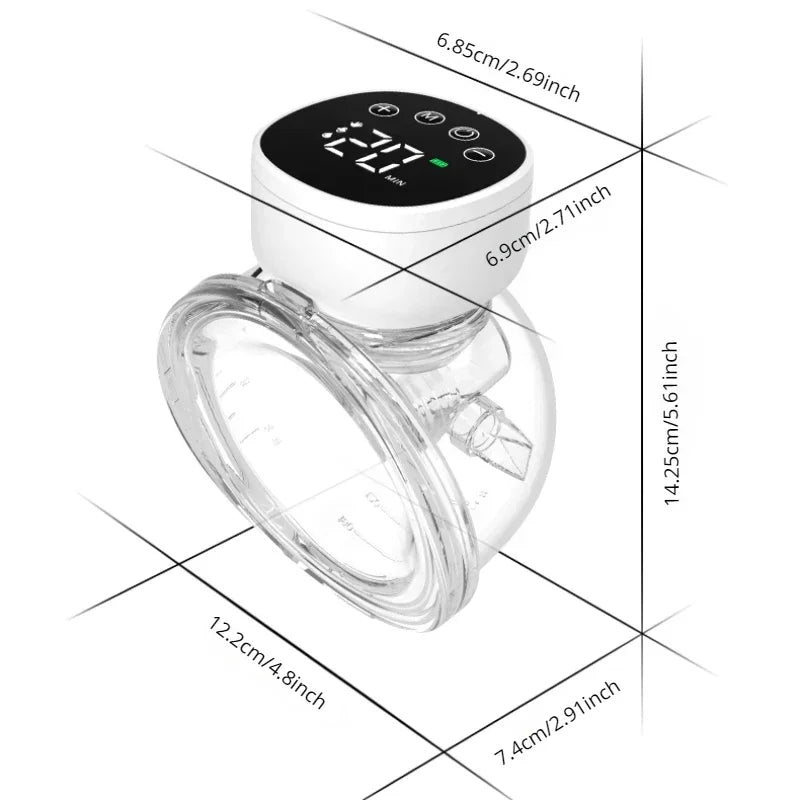 Double Wearable Breast Pump - Bilateral Hands-Free Electric Pump