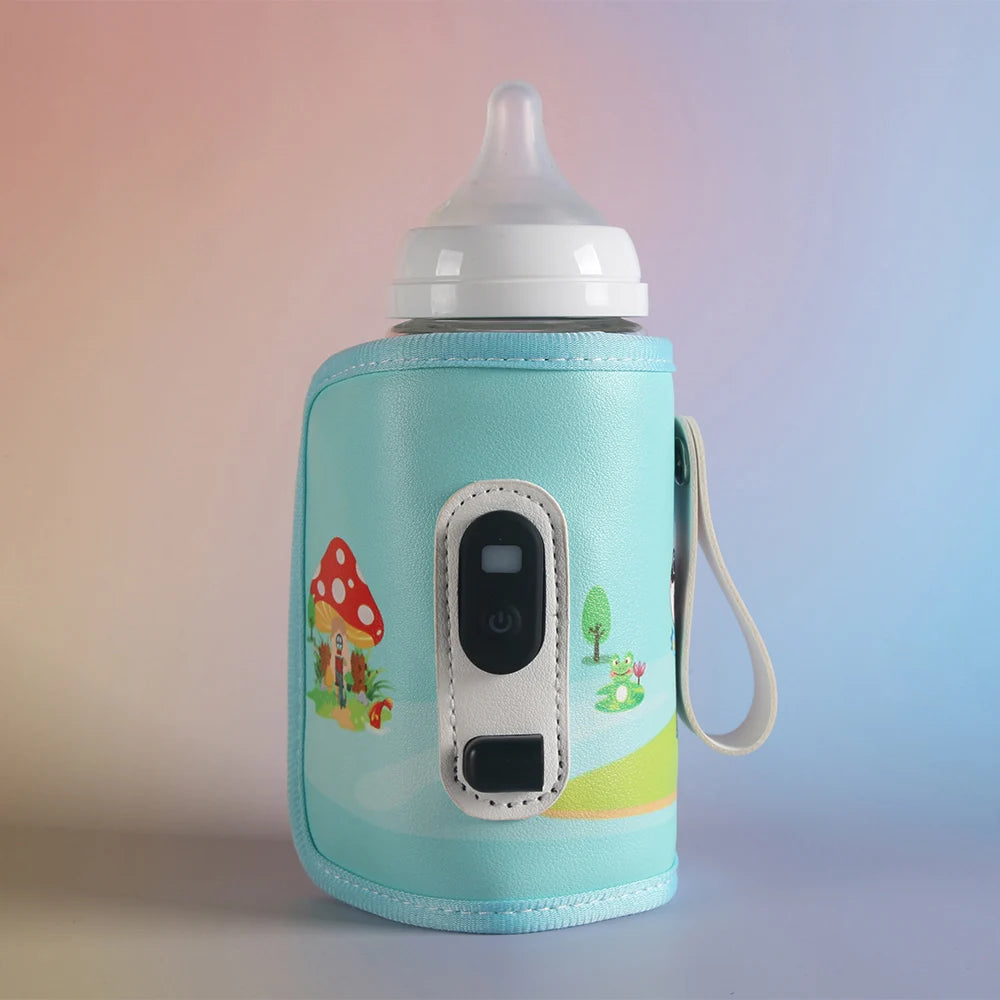 Baby Bottle Warmer - 5-Speed Temperature Control with Digital Display