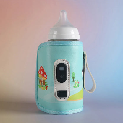 Baby Bottle Warmer - 5-Speed Temperature Control with Digital Display