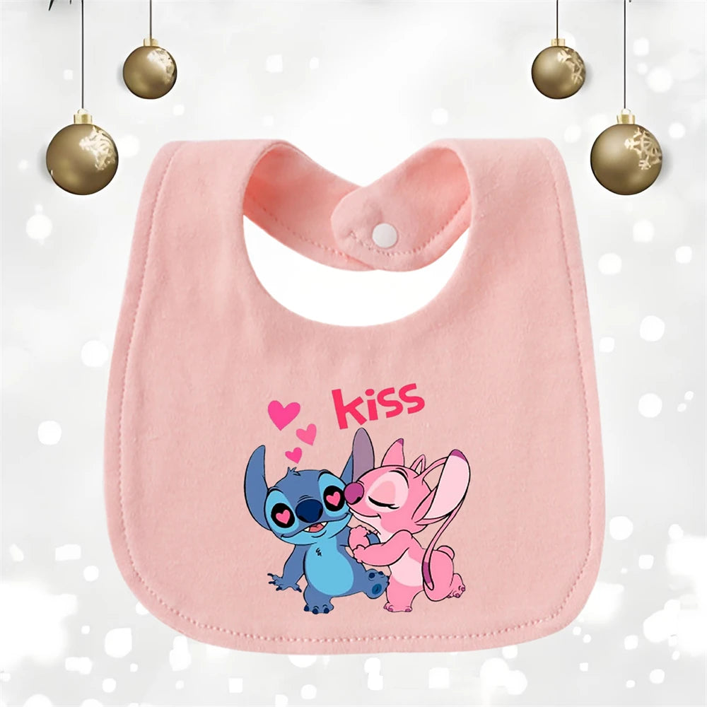 Soft Cotton Baby Bib - U-Shaped Burp Cloth for Newborns & Toddlers