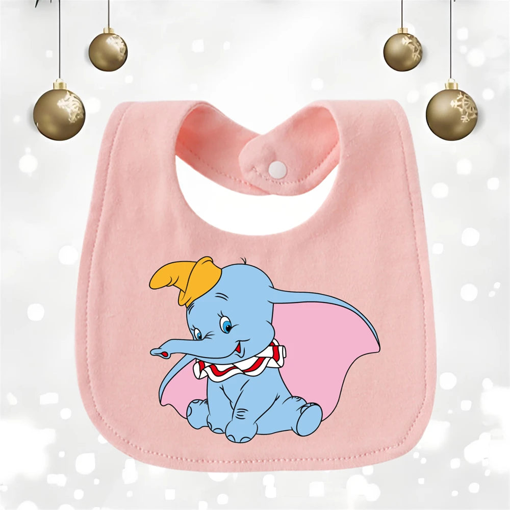 Soft Cotton Baby Bib - U-Shaped Burp Cloth for Newborns & Toddlers