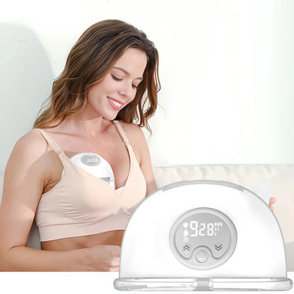 Wearable Wireless Breast Pump - Hands-Free Electric Breast Pump with Massage Mode | BPA-Free