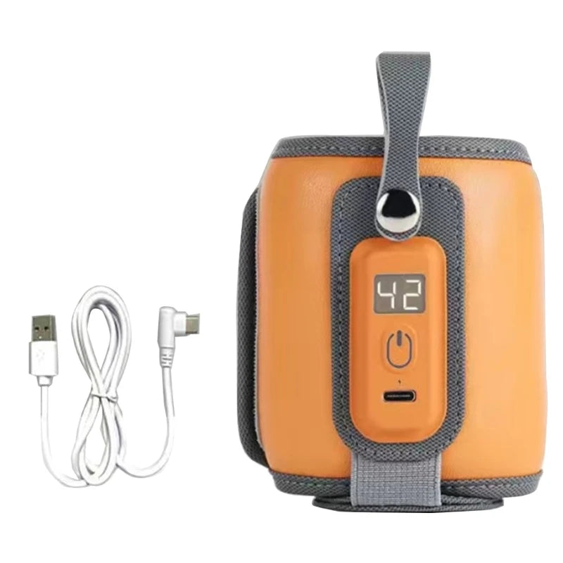 Sac chauffe-biberon portable USB - 5 niveaux de température