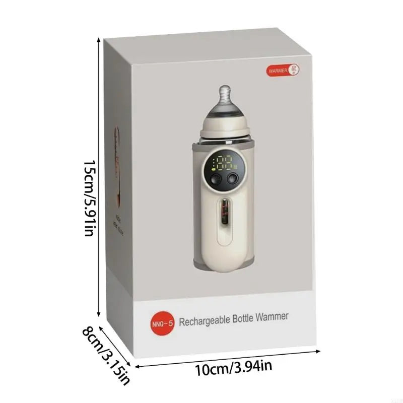 Travel Baby Bottle Warmer - Fast Heating Insulated Sleeve for Newborns