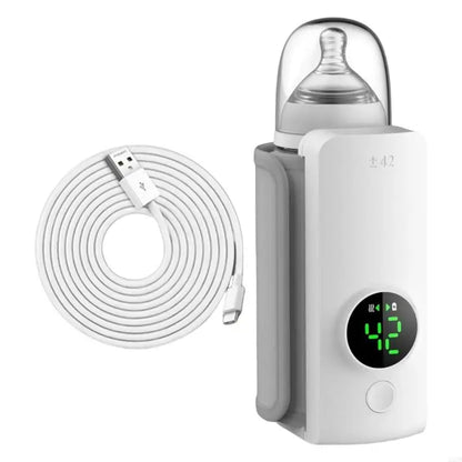 Travel Baby Bottle Warmer - Fast Heating Insulated Sleeve for Newborns