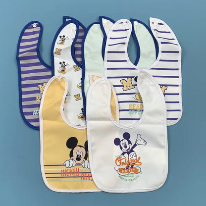 Waterproof Cartoon Bandana Bib - Feeding Apron for Boys & Girls