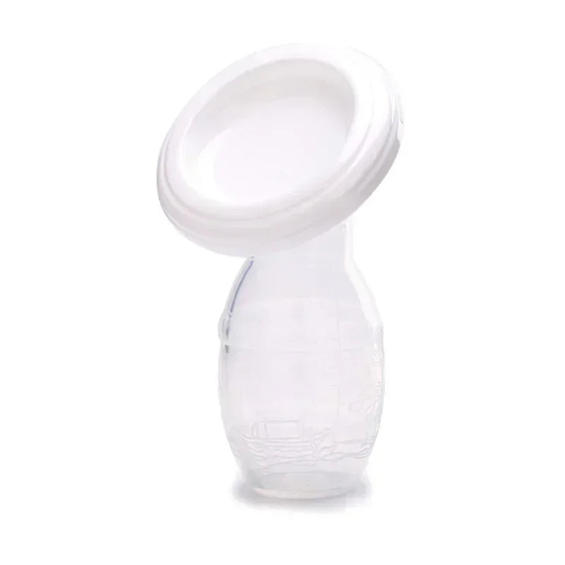 Manual Breast Pump - Silicone Breast Milk Collector BPA-Free