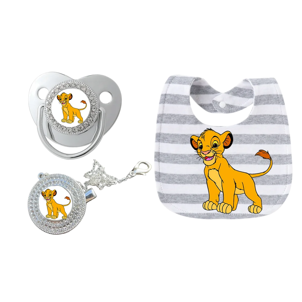 Baby Pacifier Holder Clip | Silver Dummy Clip with Teether Design