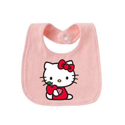 Soft Cotton Baby Bib - U-Shaped Burp Cloth for Newborns & Toddlers