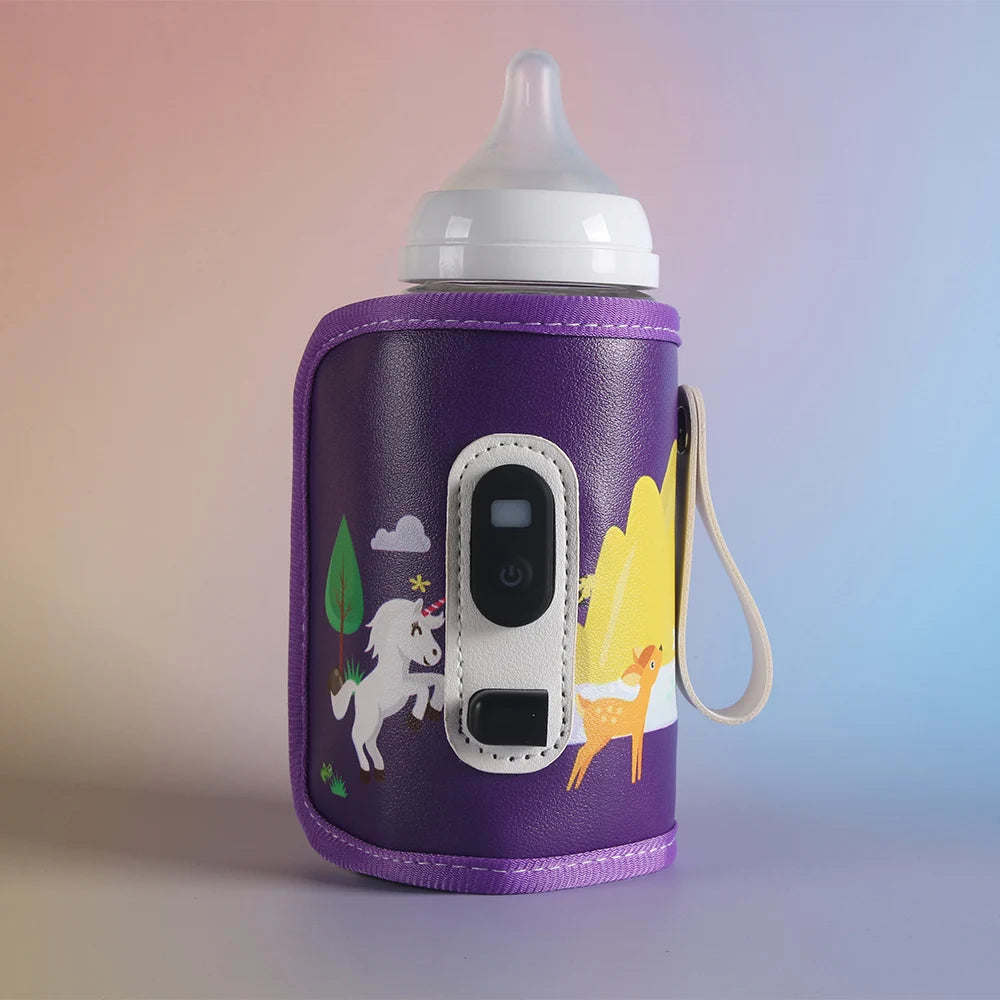 Baby Bottle Warmer - 5-Speed Temperature Control with Digital Display